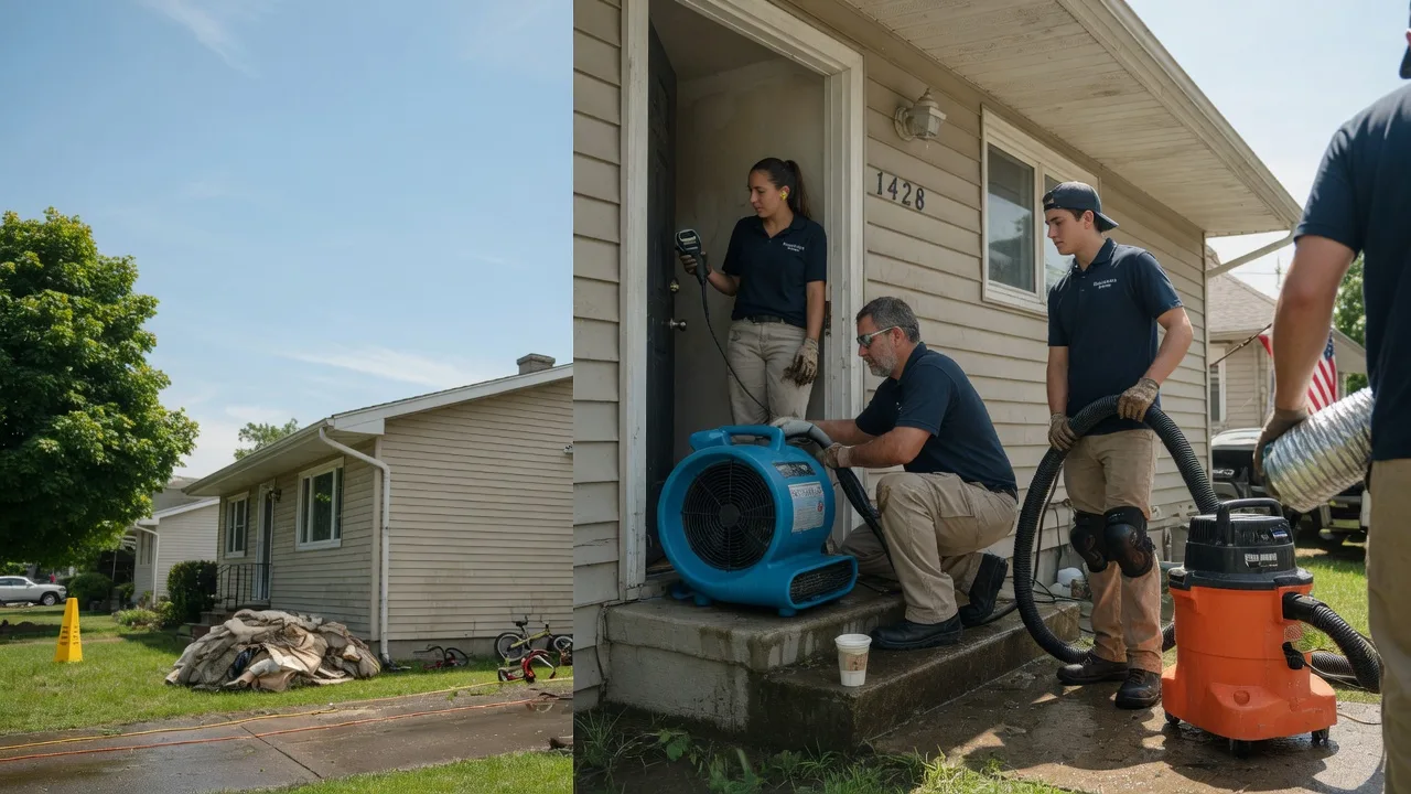 Water Damage Restoration in French Village, MO near me